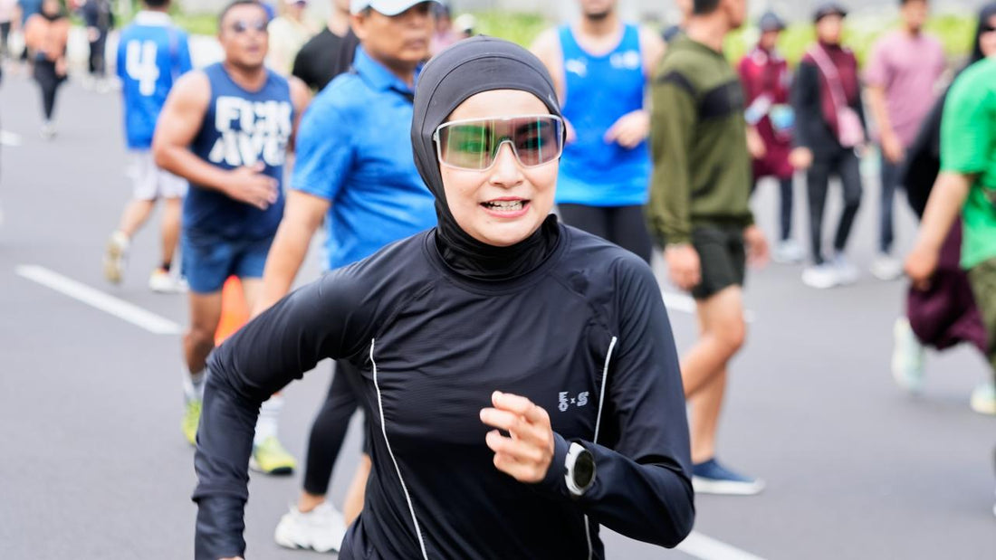 Tips Lari Pakai Hijab agar Tidak Gerah dan Tidak Geser