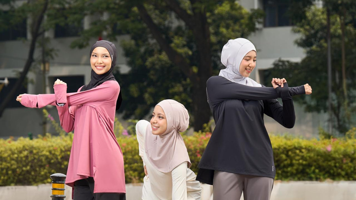 Lara Sport Hijab: Hijab Olahraga Quick Dry dengan UPF 25