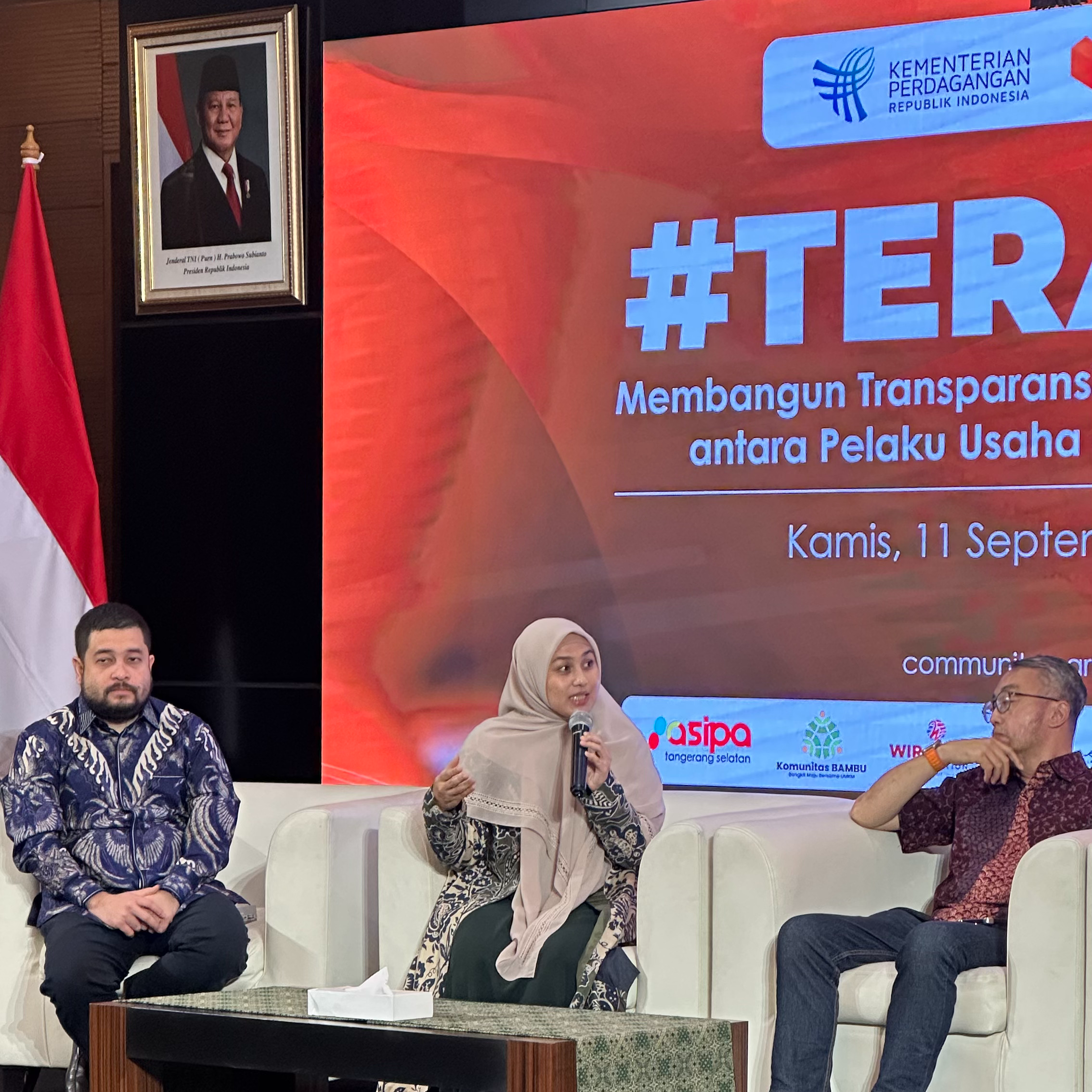 napocut Ungkap Strategi Bangun Kepercayaan Konsumen di TERANG Bersama Kemendag