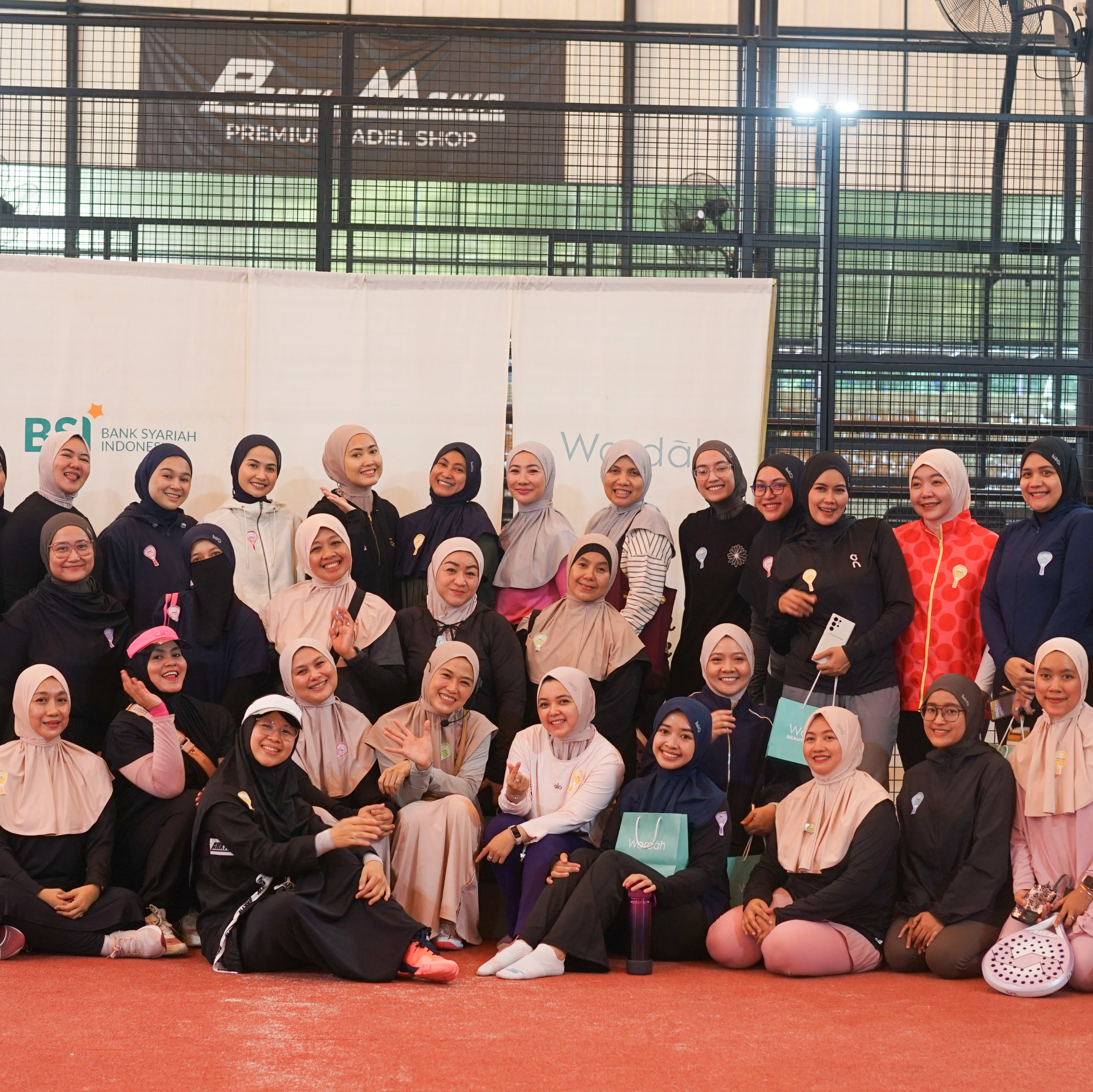 EasyOn Hijab Jadi Highlight di Pilates and Padel Fusion bersama Lisa’s House