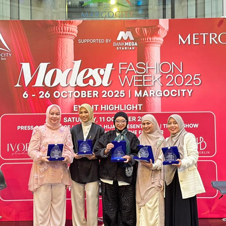 20 Tahun Melangkah Bersama: napocut Berbagi Cerita  di METRO Modest Fashion Week