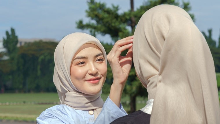 Hijab Plain Paris Napocut Kembali dengan Lebih dari 45 Warna Baru