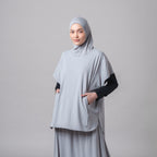 EasyOn Geya Long Sport Hijab - Hijab Rompi Olahraga Instant  Anti UV