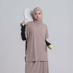 EasyOn Geya Long Sport Hijab - Hijab Rompi Olahraga Instant  Anti UV