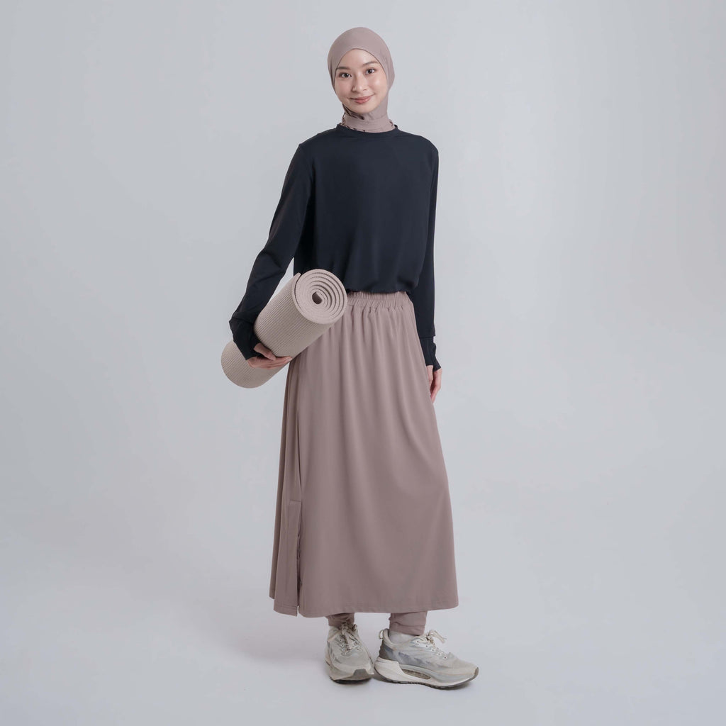 EasyOn Kaia Legging Skirt - Celana Legging Rok Olahraga