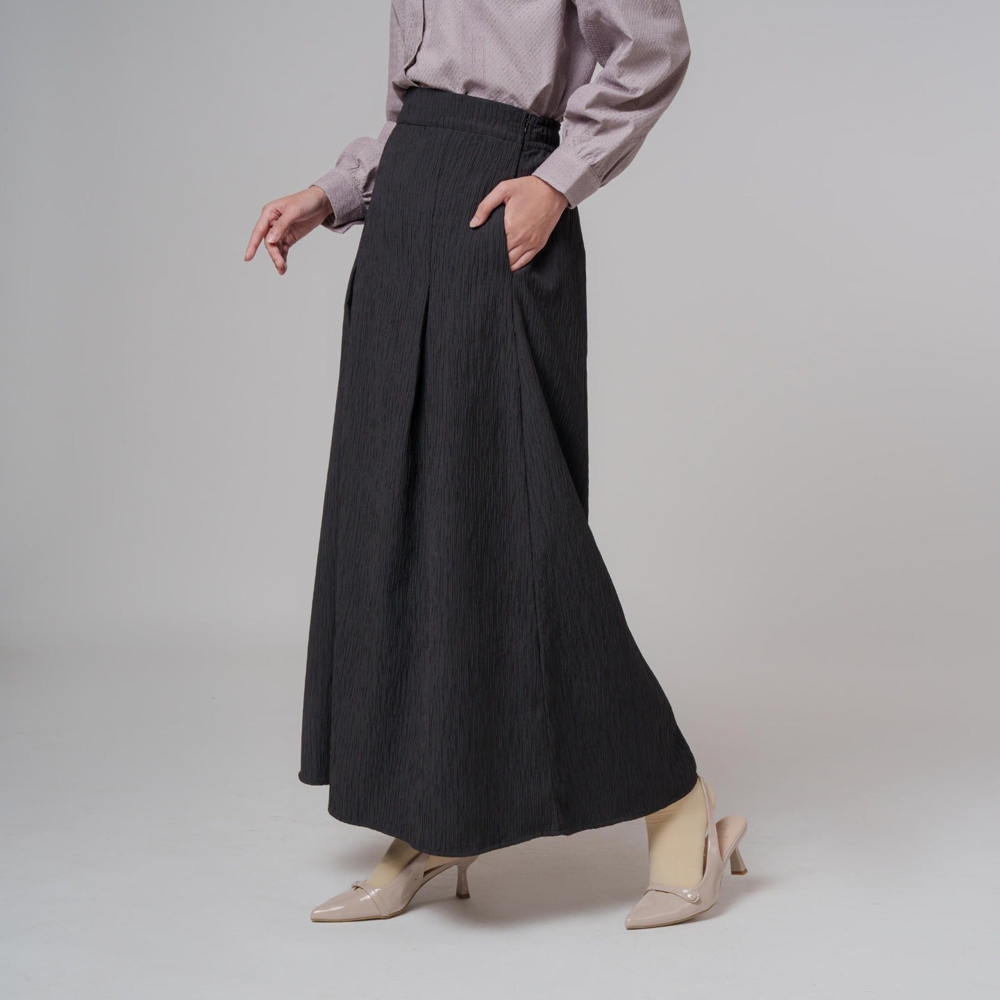 Madina Skirt - Rok Panjang Wanita Satin Silk Premium