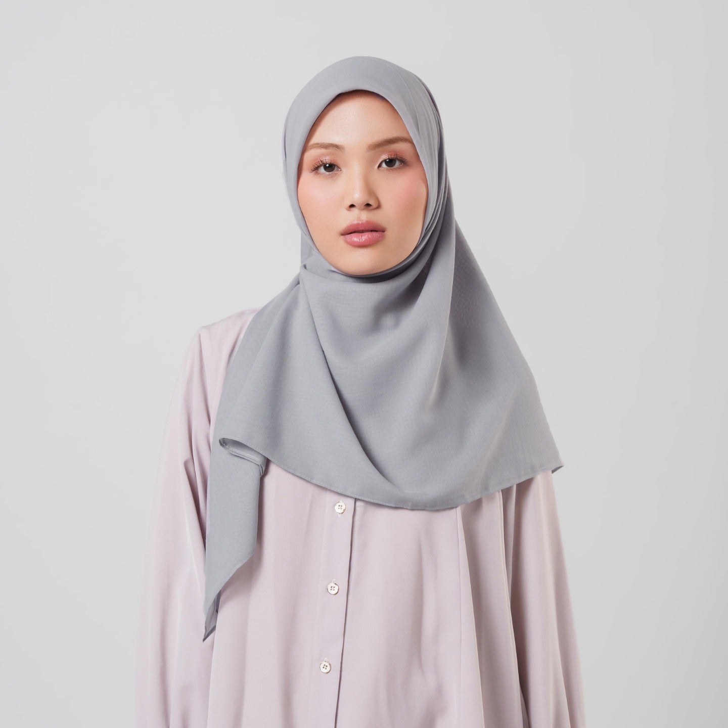 Plain Ultrasoft -  Hijab Segiempat Polos Premium