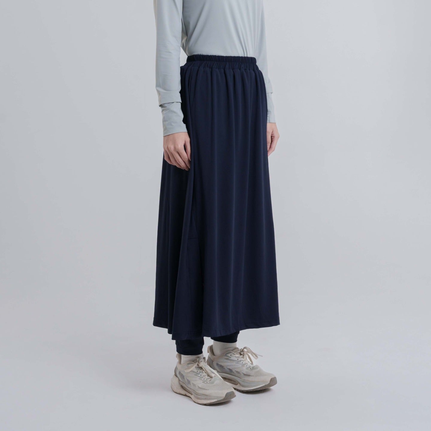 EasyOn Kaia Legging Skirt - Celana Legging Rok Olahraga