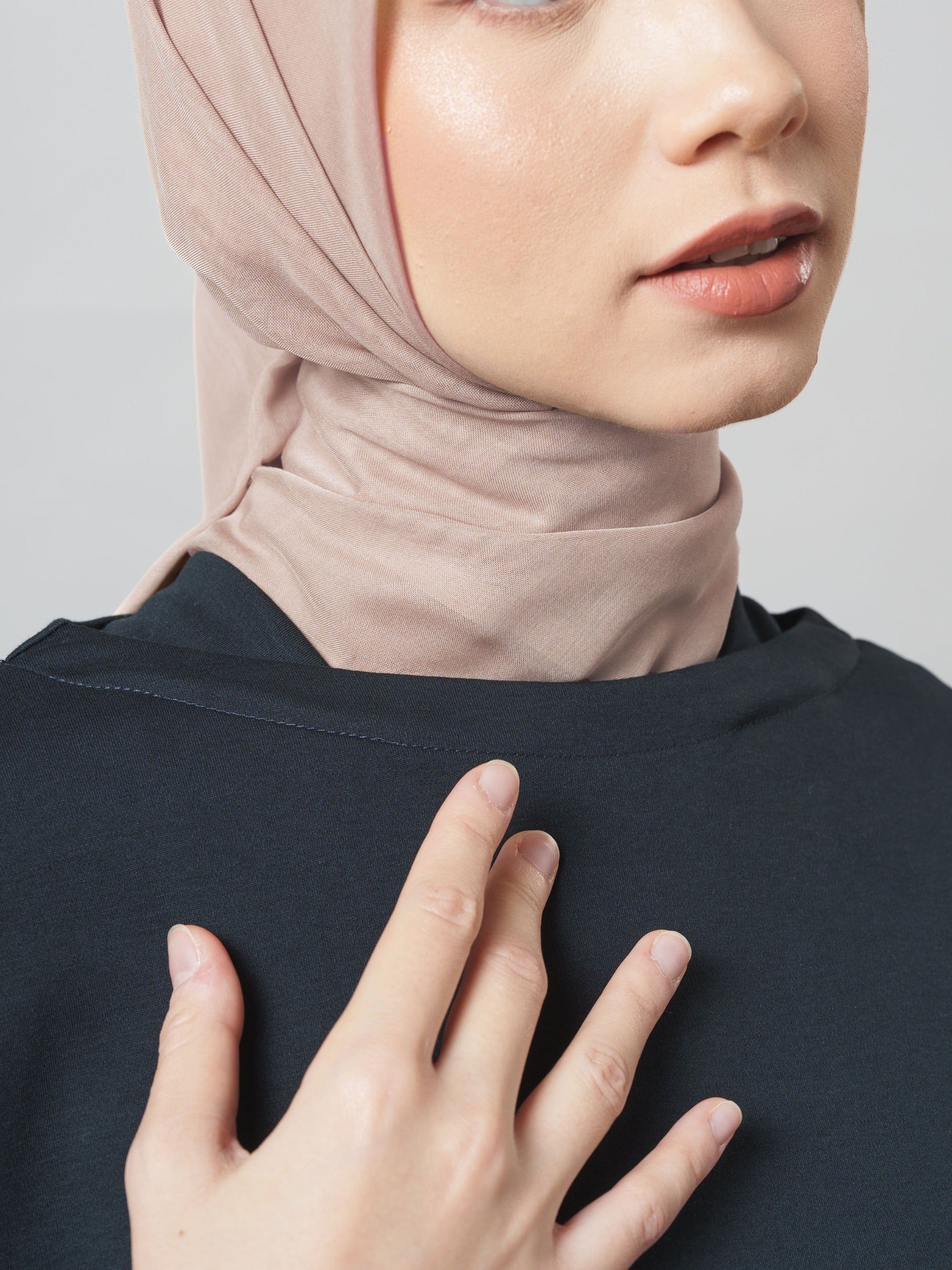 Feya Tunic - Tunik Polos Lengan Panjang
