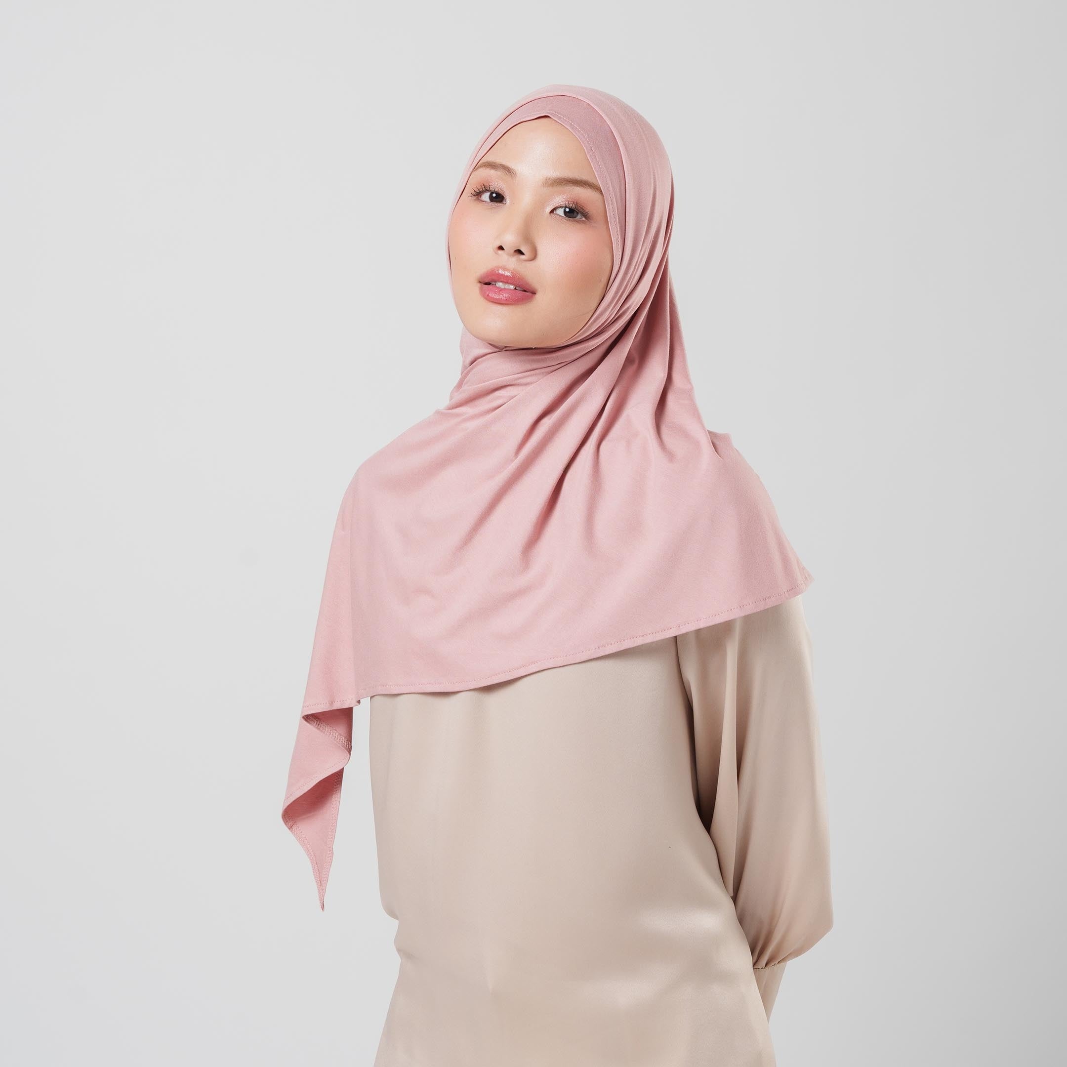 Lunara Inner Pashmina - Pashmina Instan Dewasa