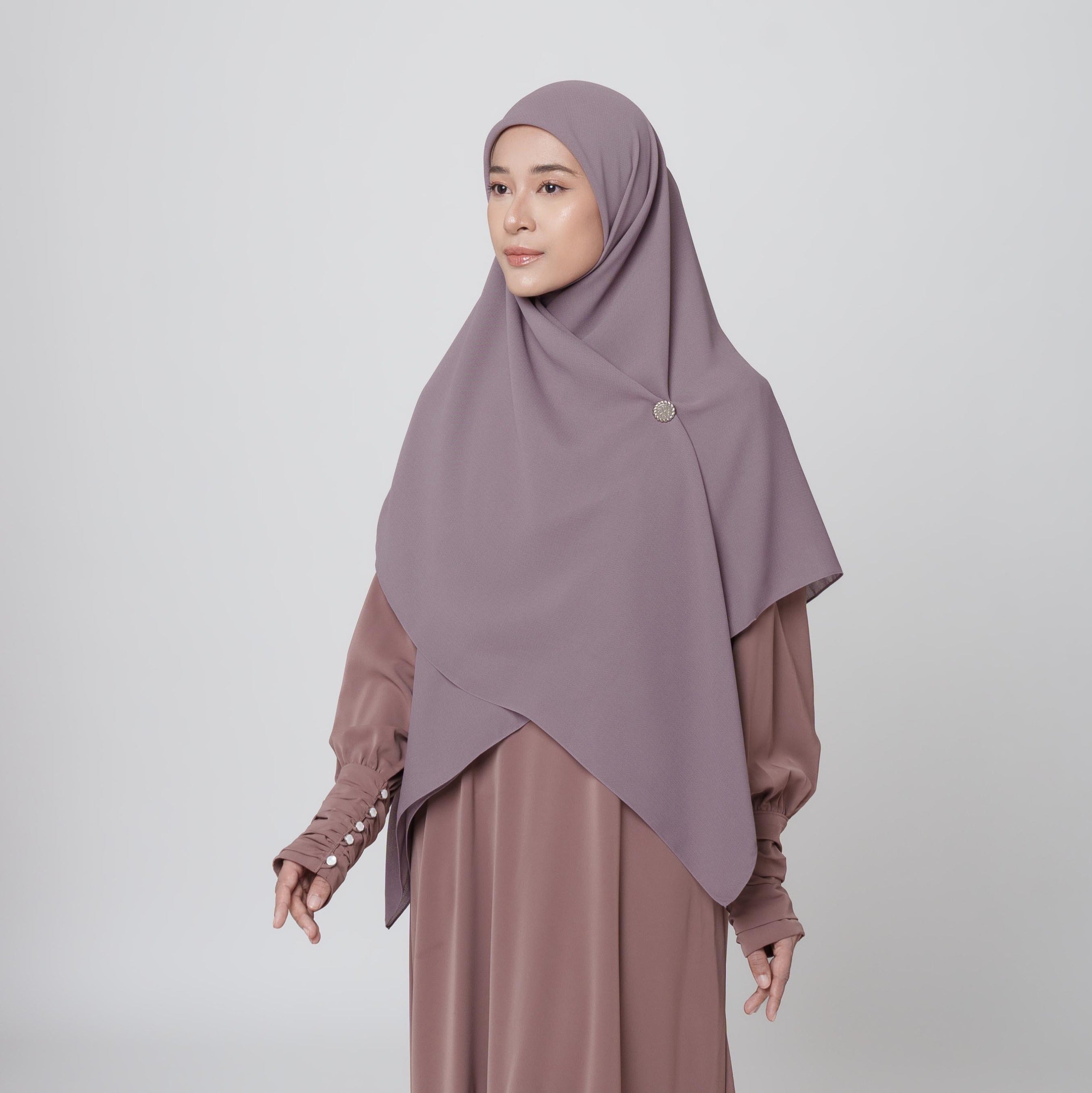 Inshirah Syar'i - Hijab Syar'i Segiempat Polos Premium