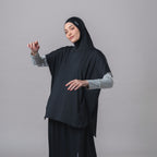 EasyOn Geya Long Sport Hijab - Hijab Rompi Olahraga Instant  Anti UV