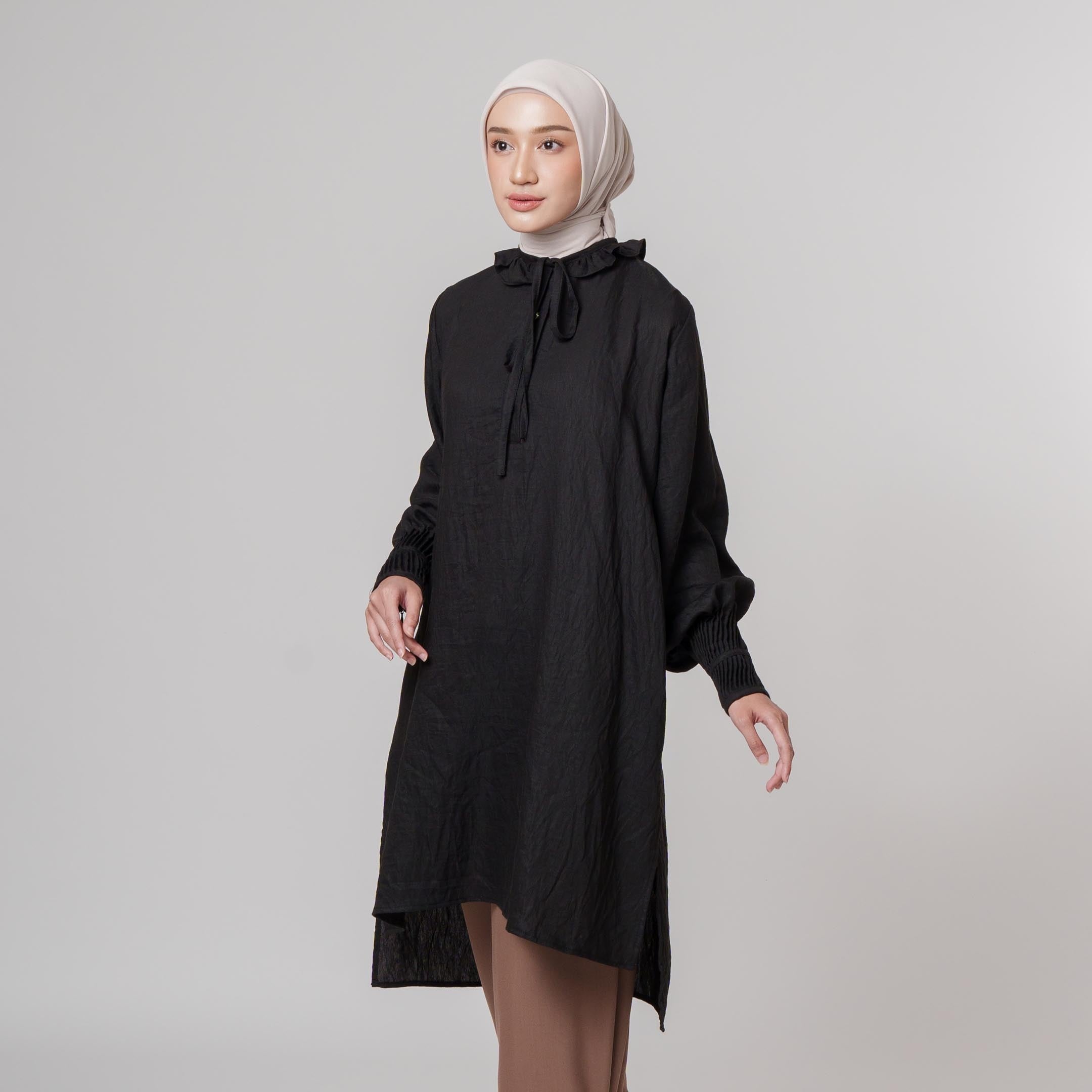 Nafila Tunic - Tunik Polos Lengan Panjang