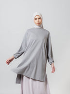 Feya Tunic - Tunik Polos Lengan Panjang