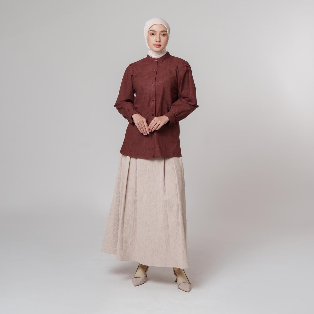 Atasan Rayan - Kemeja Bordir Wanita