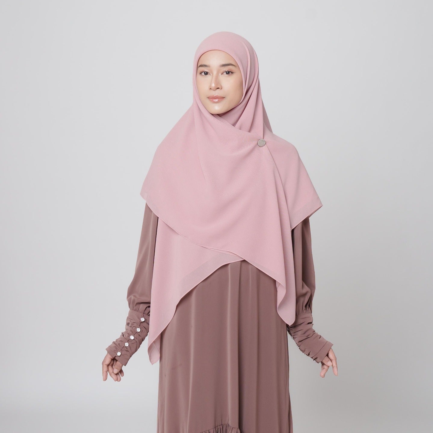 Inshirah Syar'i - Hijab Segiempat Polos Premium
