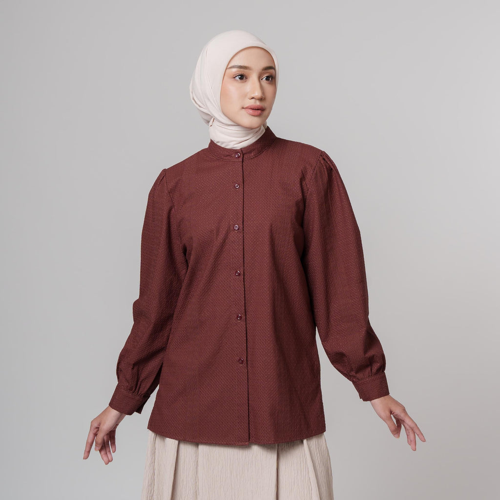 Atasan Rayan - Kemeja Bordir Wanita