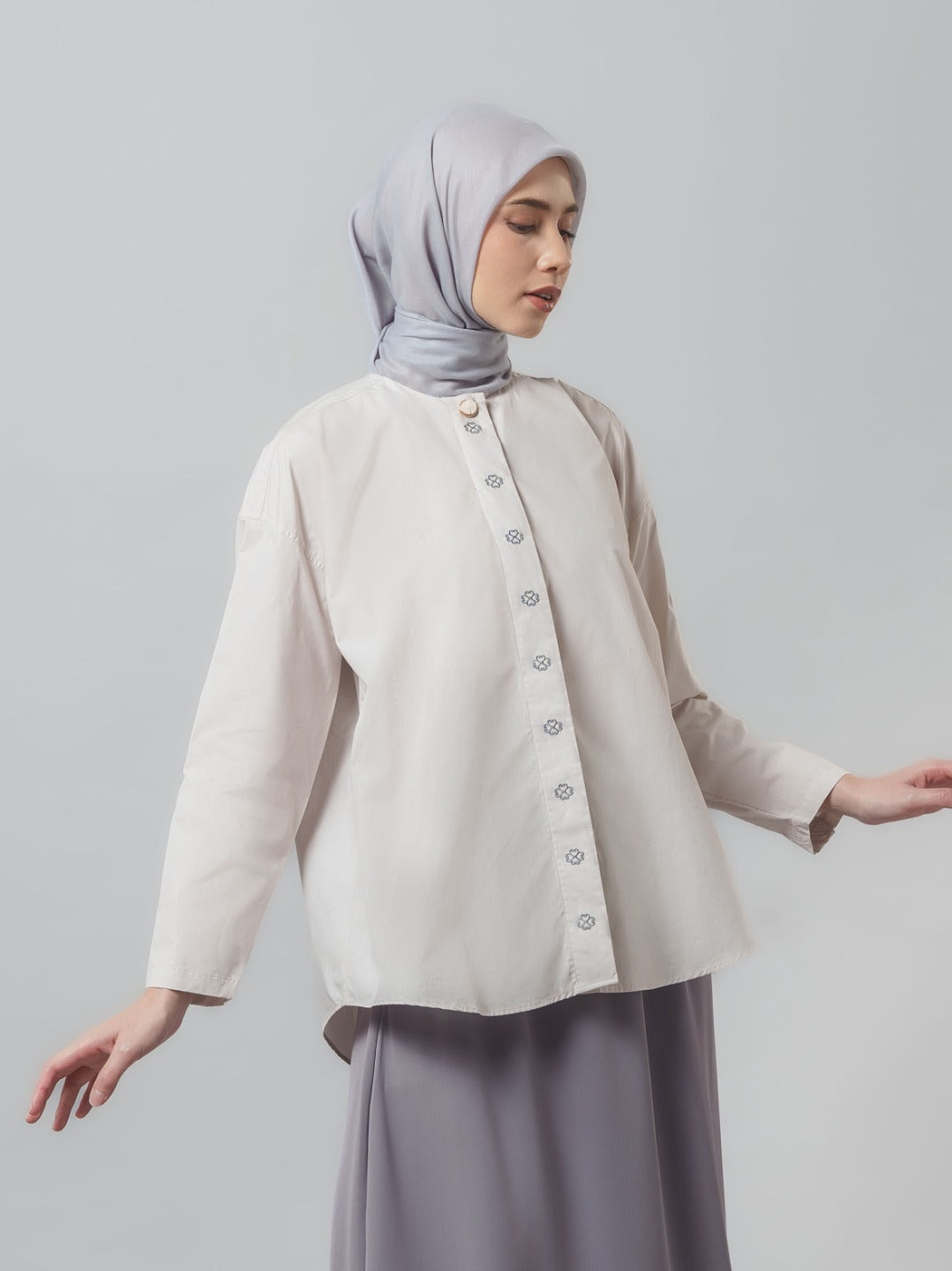 Soya Oversized Shirt - Kemeja Polos Oversize