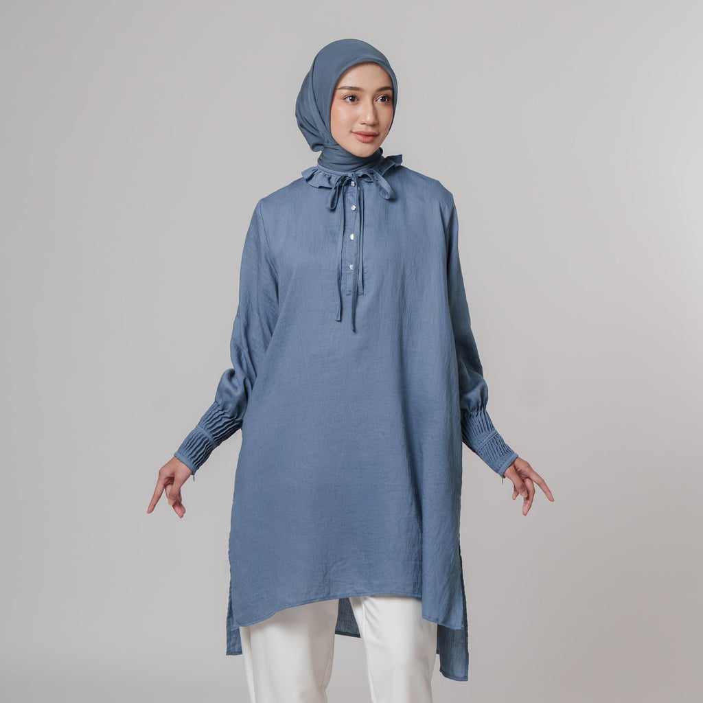 Nafila Tunic - Tunik Polos Lengan Panjang