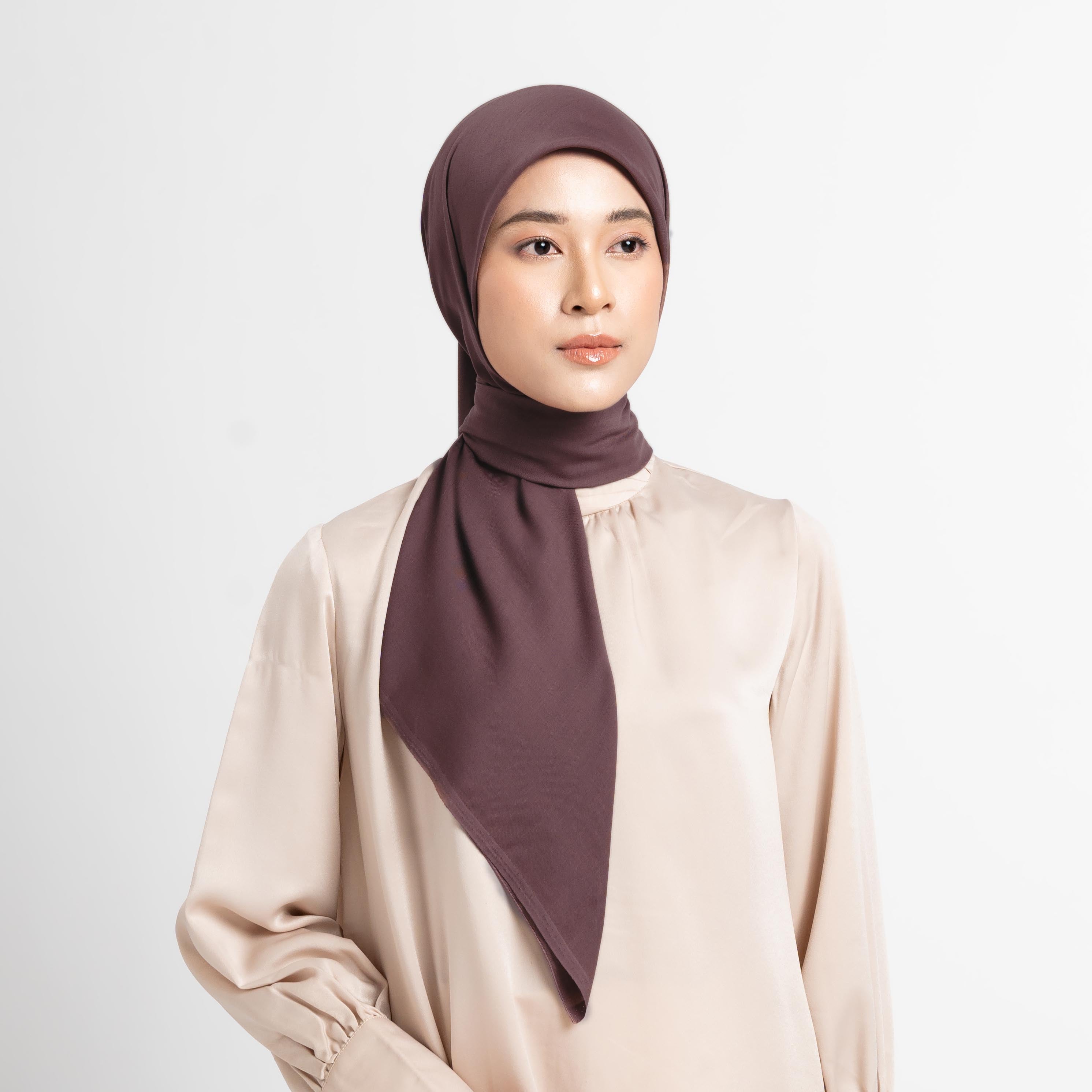 Plain Twill New Colors - Hijab Segiempat Paris Japan Premium