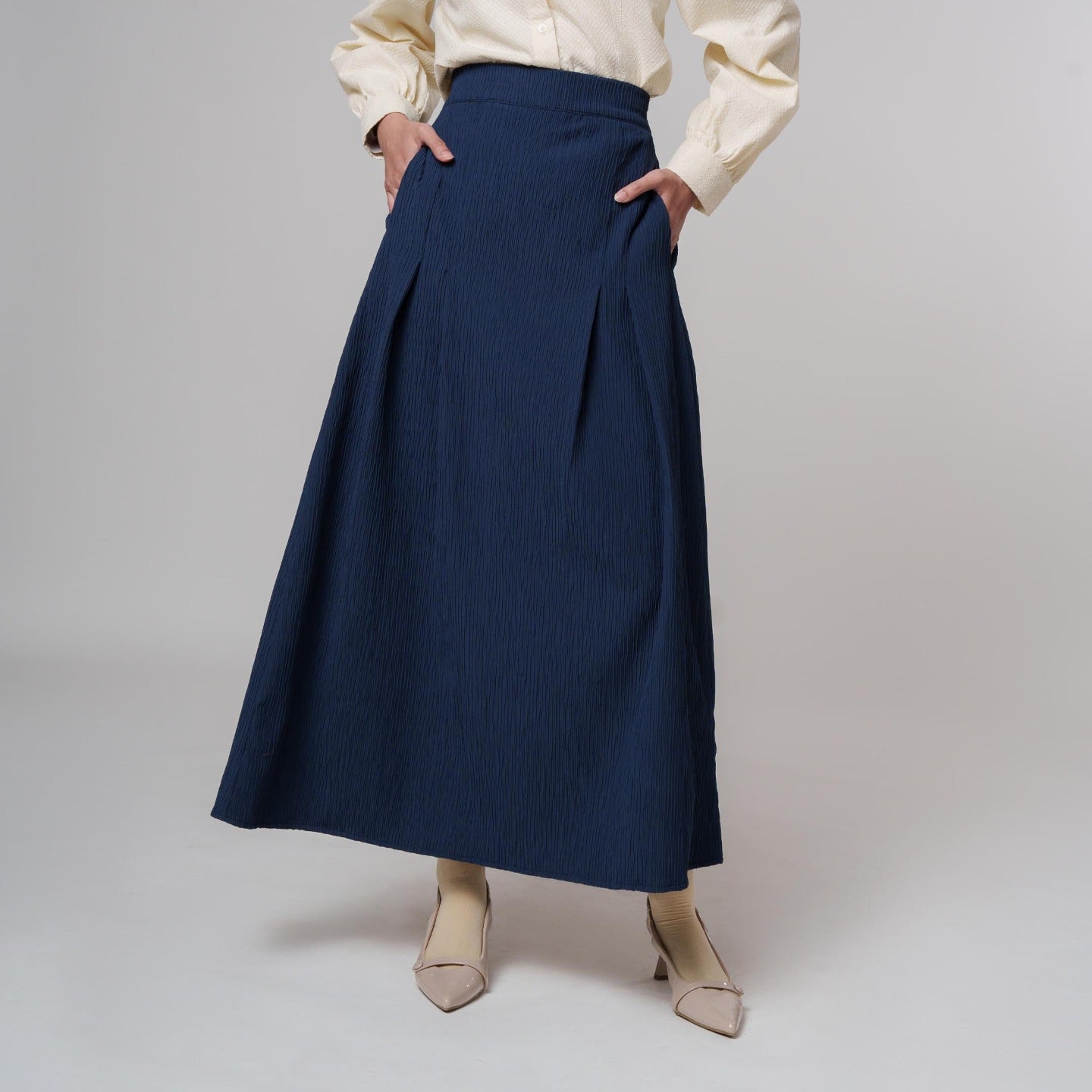 Madina Skirt - Rok Panjang Wanita Satin Silk Premium