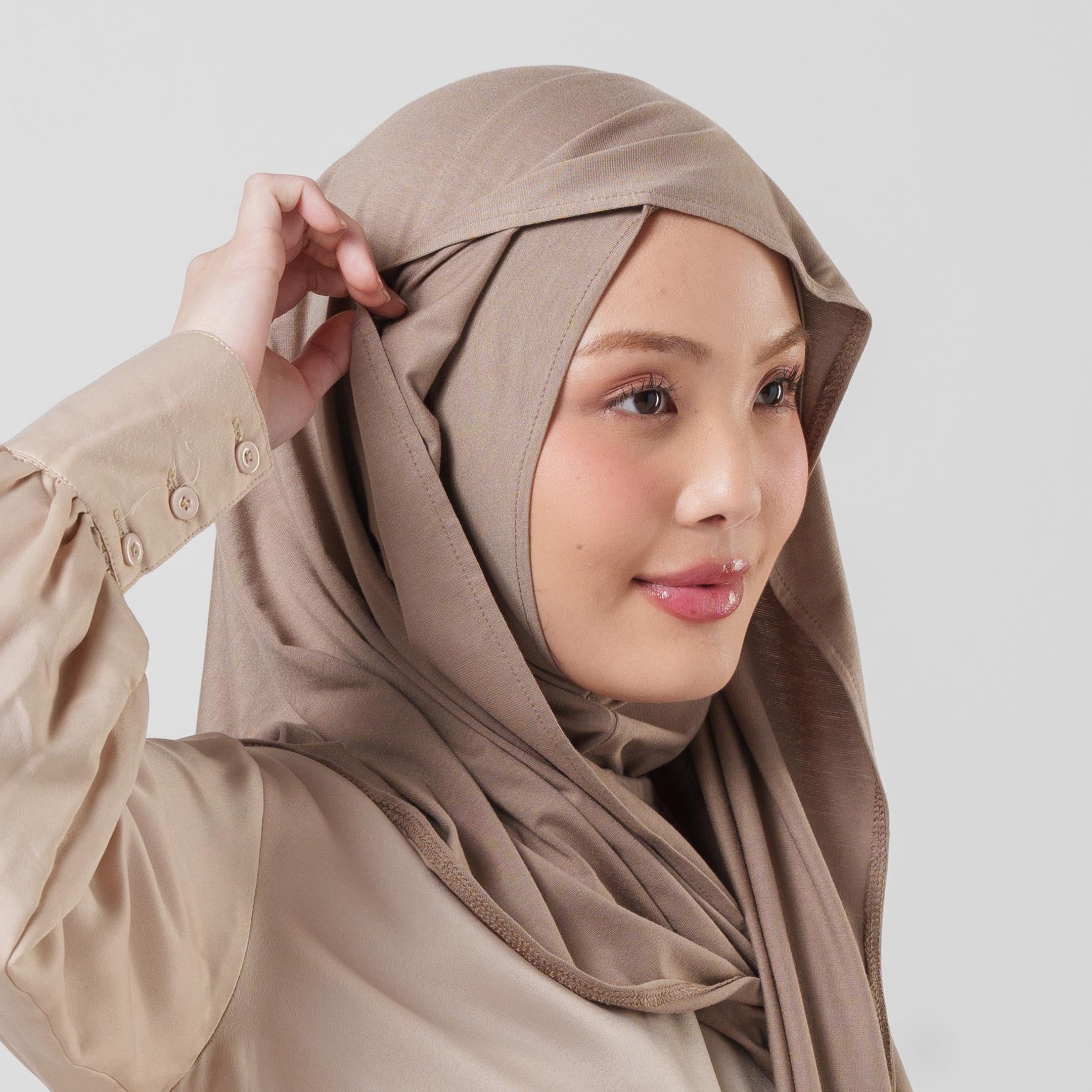 Lunara Inner Pashmina - Pashmina Instan Dewasa