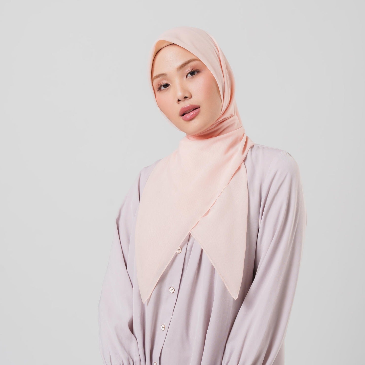 Plain Ultrasoft -  Hijab Segiempat Polos Premium