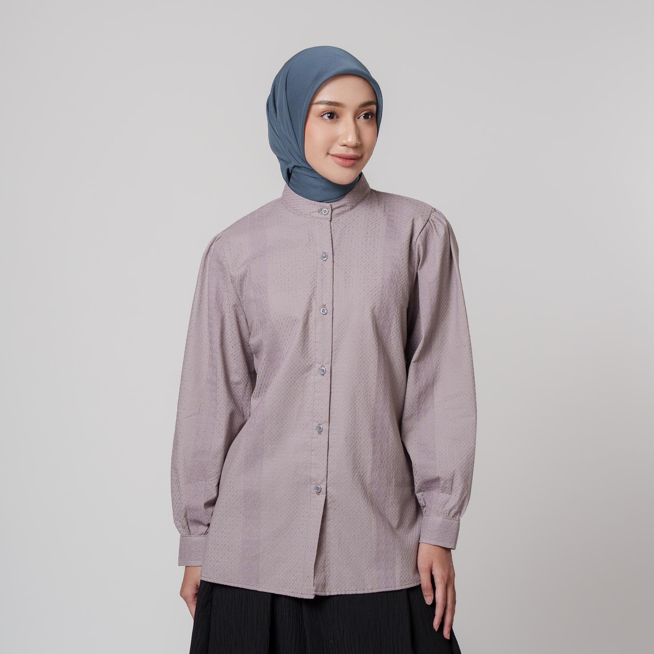 Atasan Rayan - Kemeja Bordir Wanita