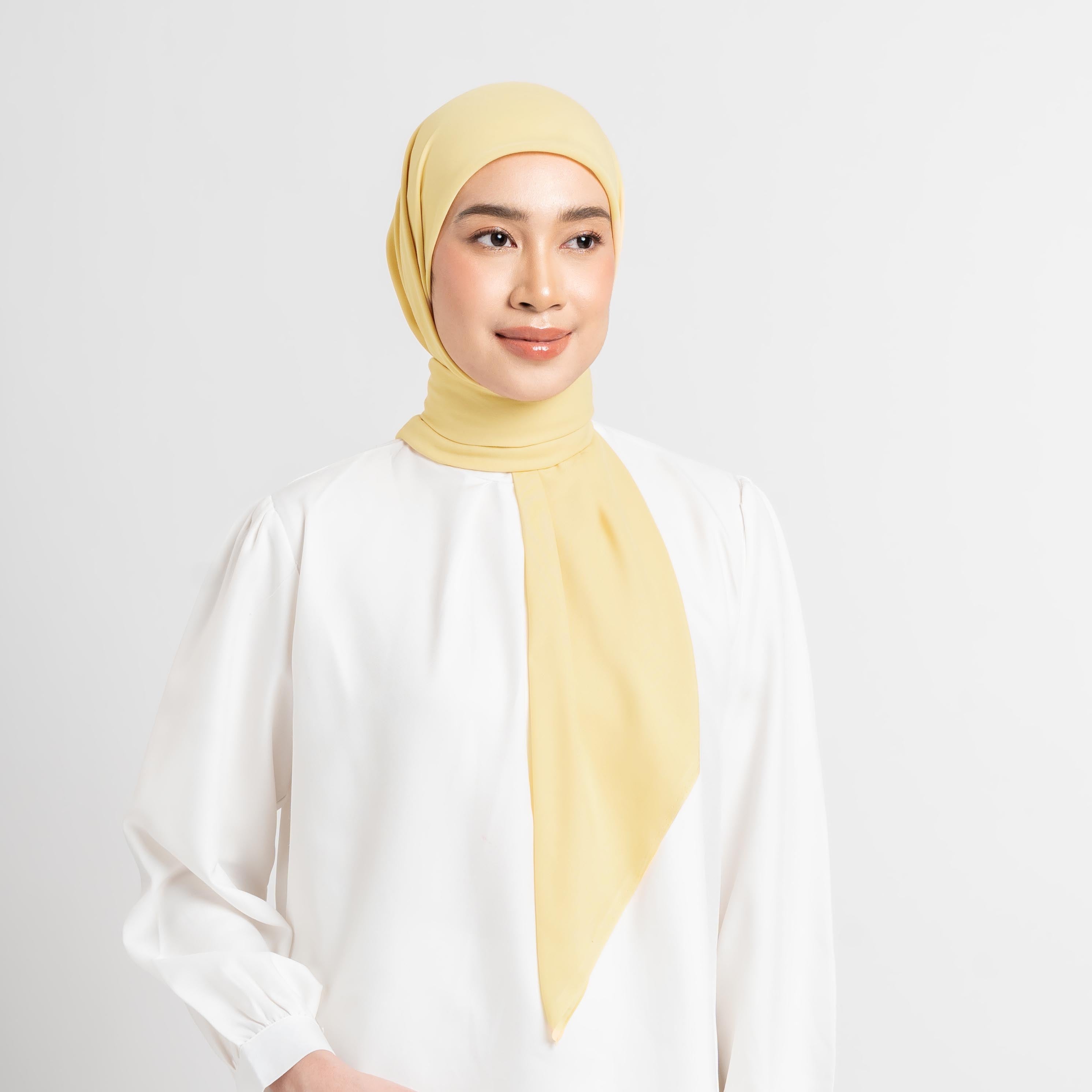 Plain Twill New Colors - Hijab Segiempat Paris Japan Premium