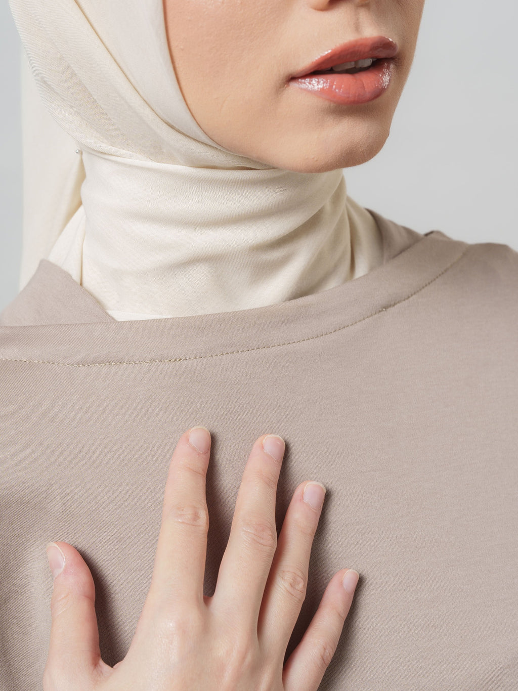 Feya Tunic - Tunik Polos Lengan Panjang