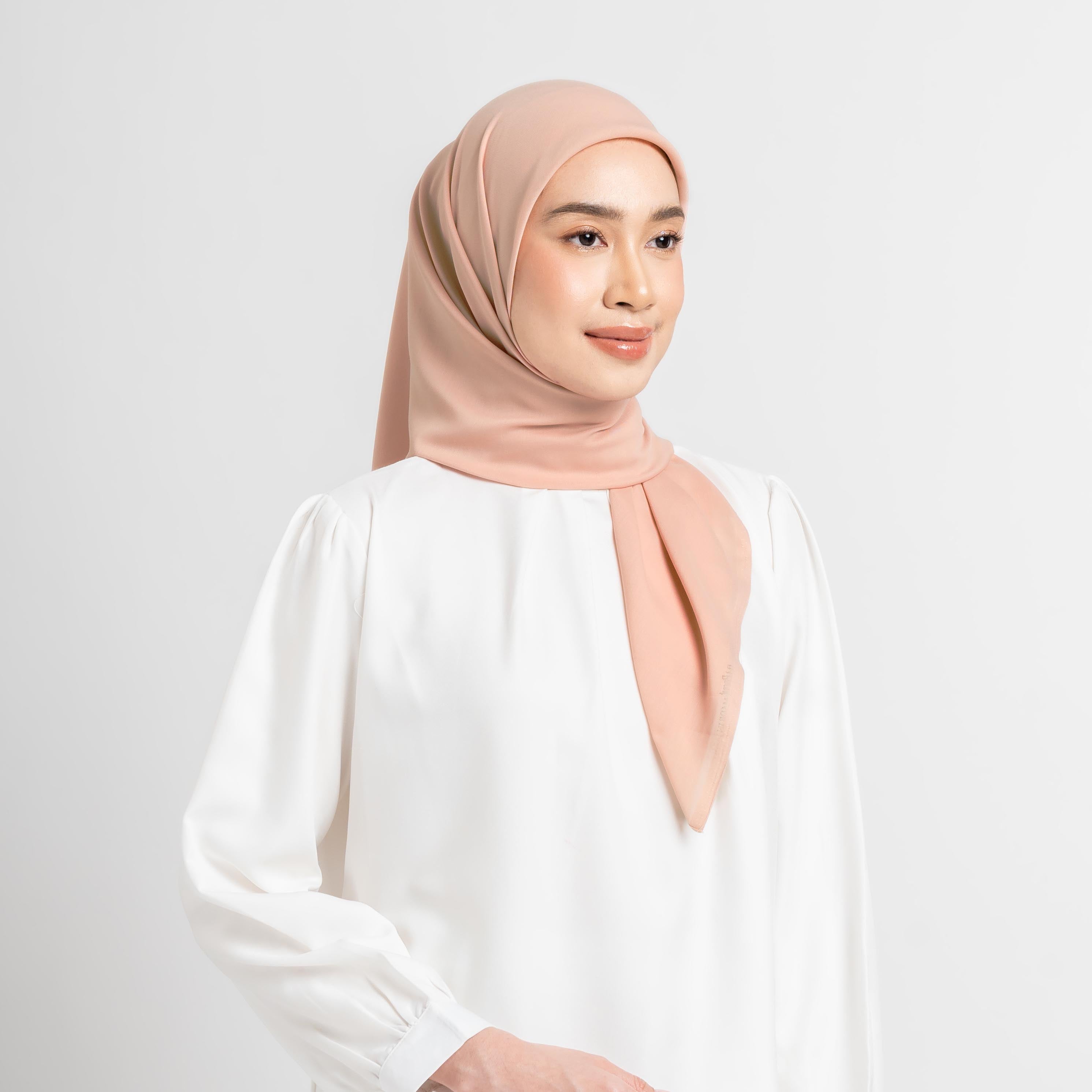 Plain Twill New Colors - Hijab Segiempat Paris Japan Premium