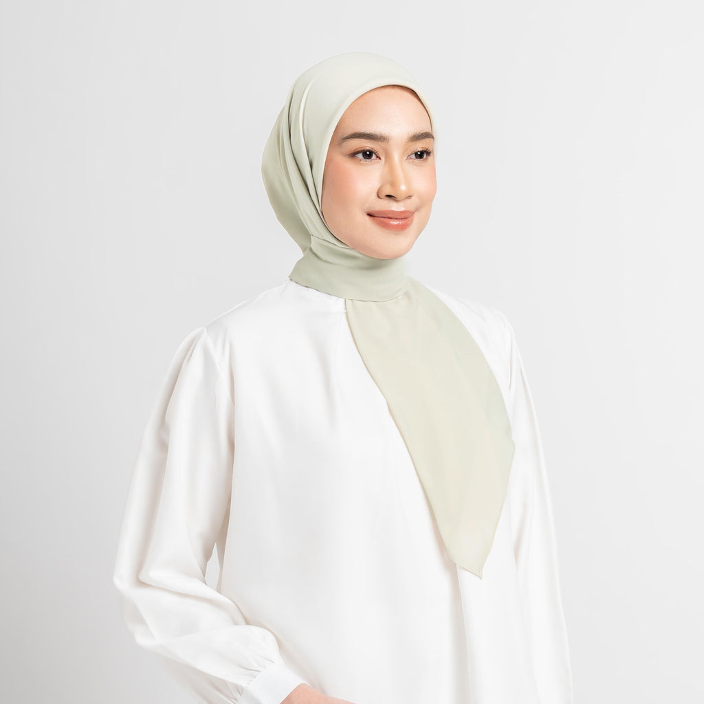 Plain Twill Warna Baru - Hijab Segiempat Paris Japan Premium