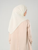 Melati Embroidery - Hijab Segiempat Bordir Bunga Swarovski