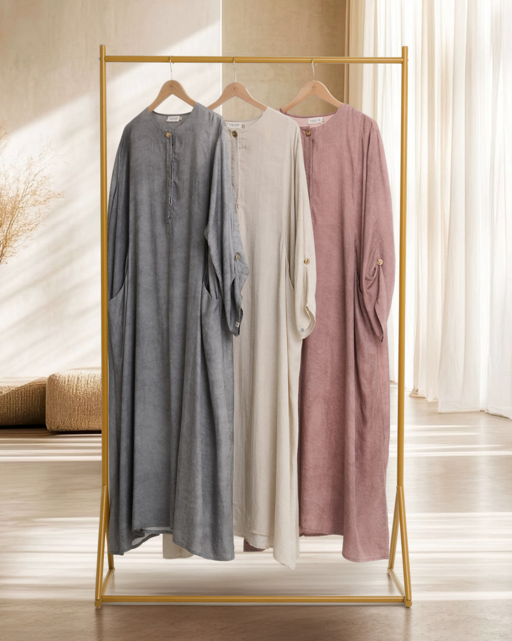 Rihlah Abaya - Abaya Tencel Premium
