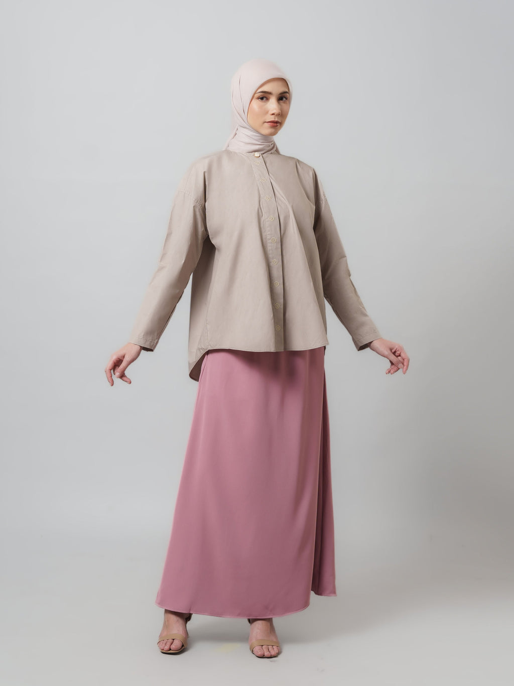 Soya Oversized Shirt - Kemeja Polos Oversize