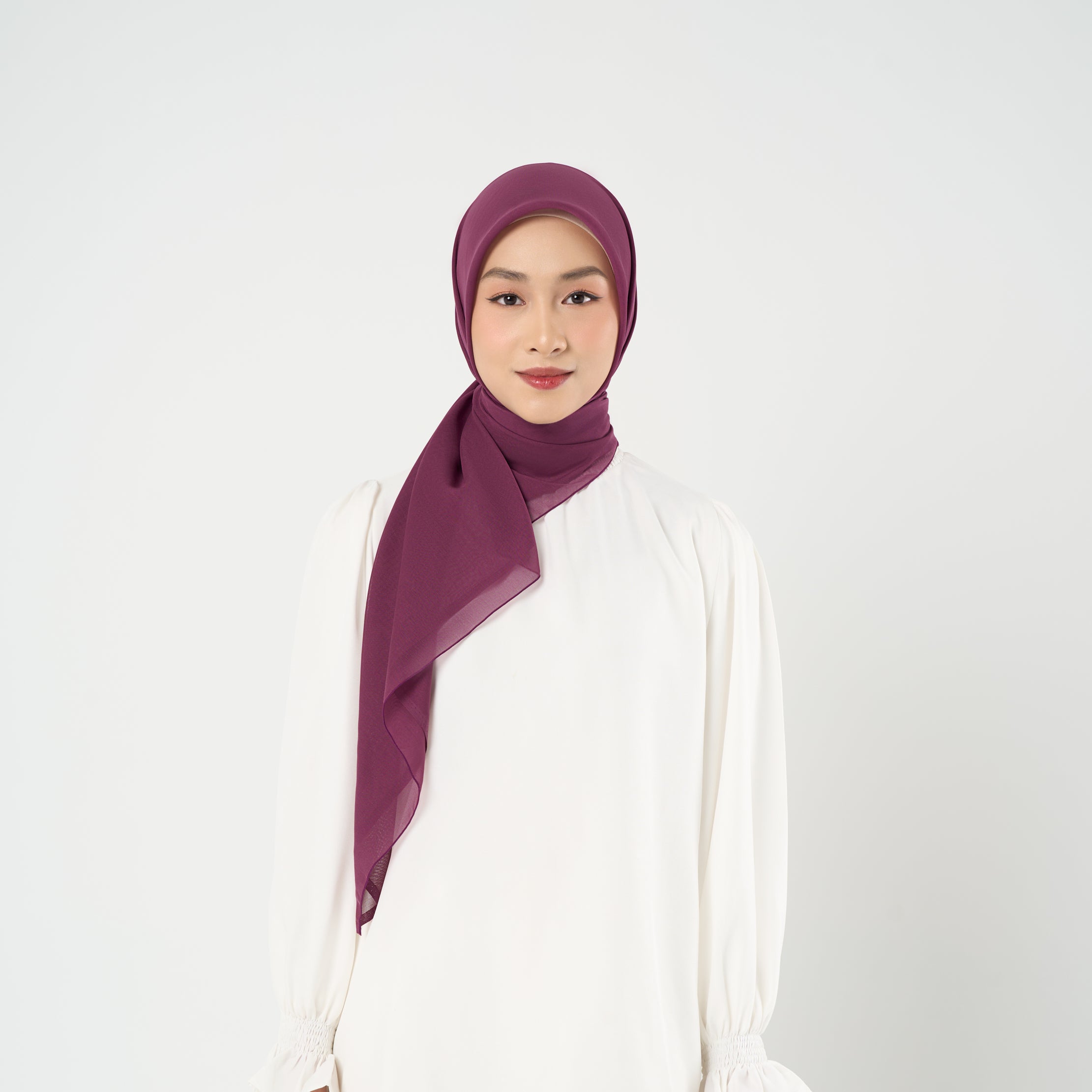 [ Seri WARNA BARU ] Hijab napocut - Hijab Polos Paris Segiempat Paris Japan Premium 115 x 115 cm