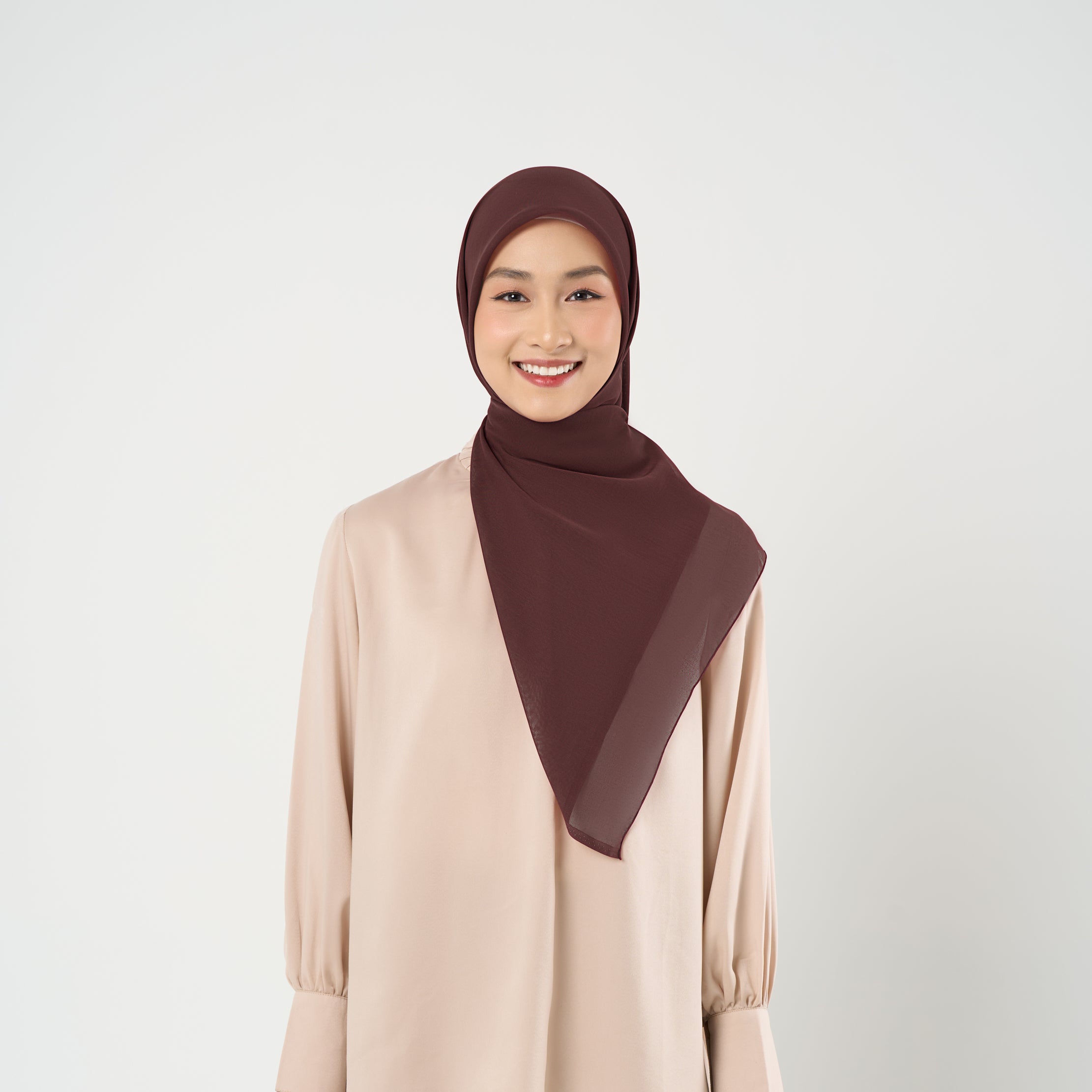 [ Seri WARNA BARU ] Hijab napocut - Hijab Polos Paris Segiempat Paris Japan Premium 115 x 115 cm