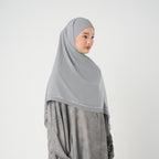 Afina Embroidery Instant - Khimar Bordir Premium