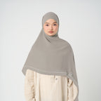 Afina Embroidery Instant - Khimar Bordir Premium