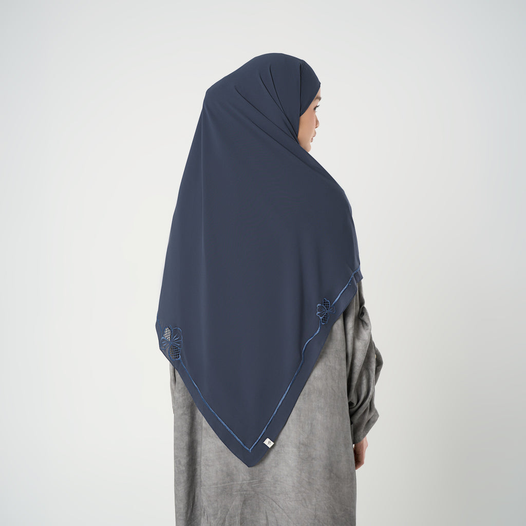Afina Embroidery Instant - Khimar Bordir Premium