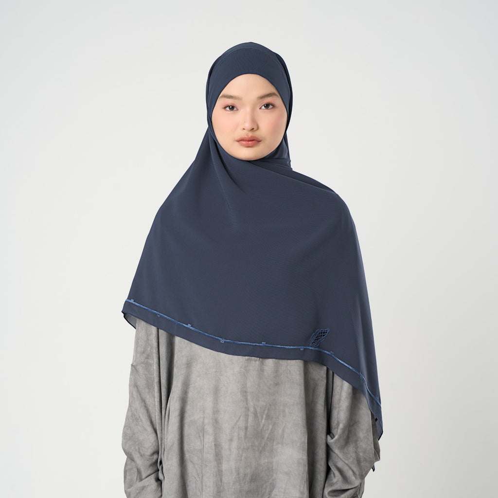 Afina Embroidery Instant - Khimar Bordir Premium