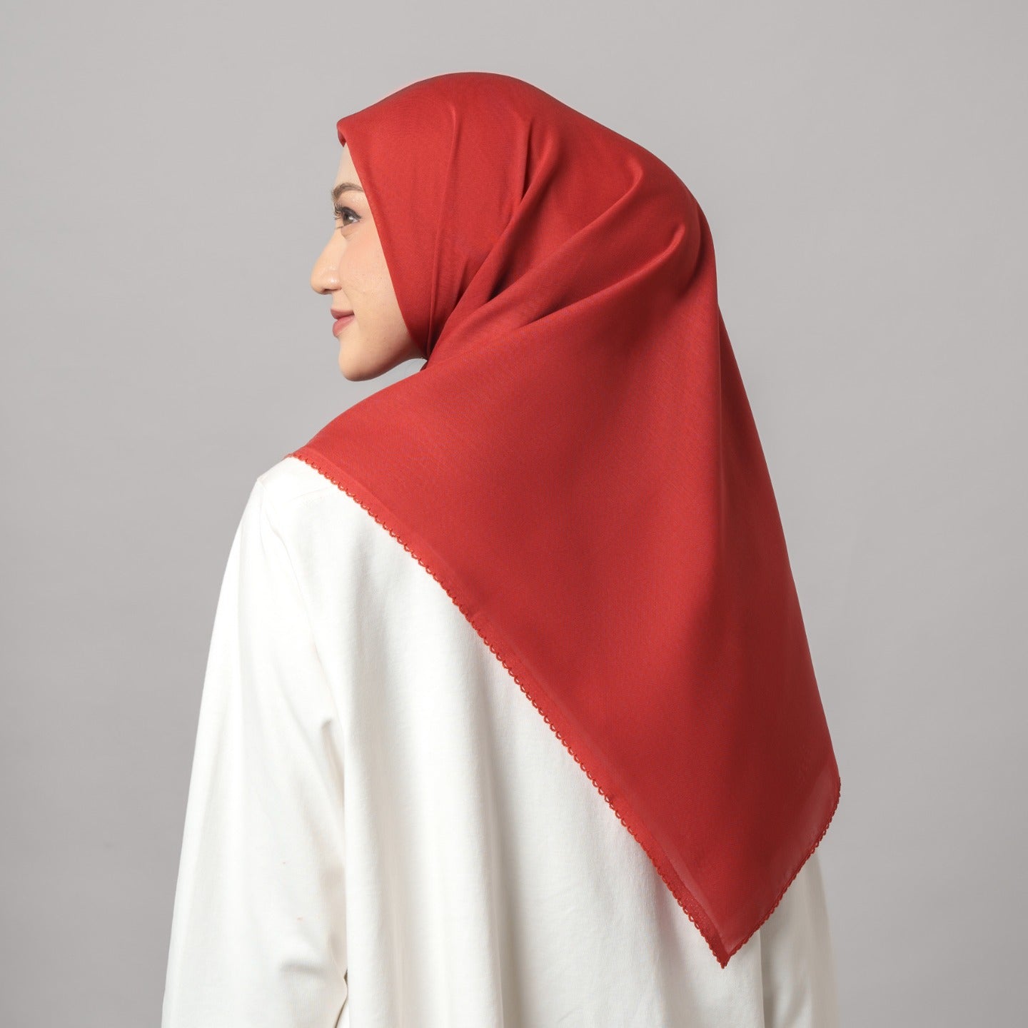 Plain Nitto - Hijab Segiempat Paris Jepang Premium