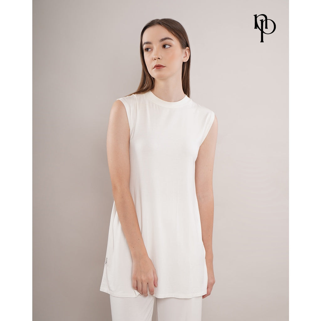 Tencel Tanpa Lengan Panjang