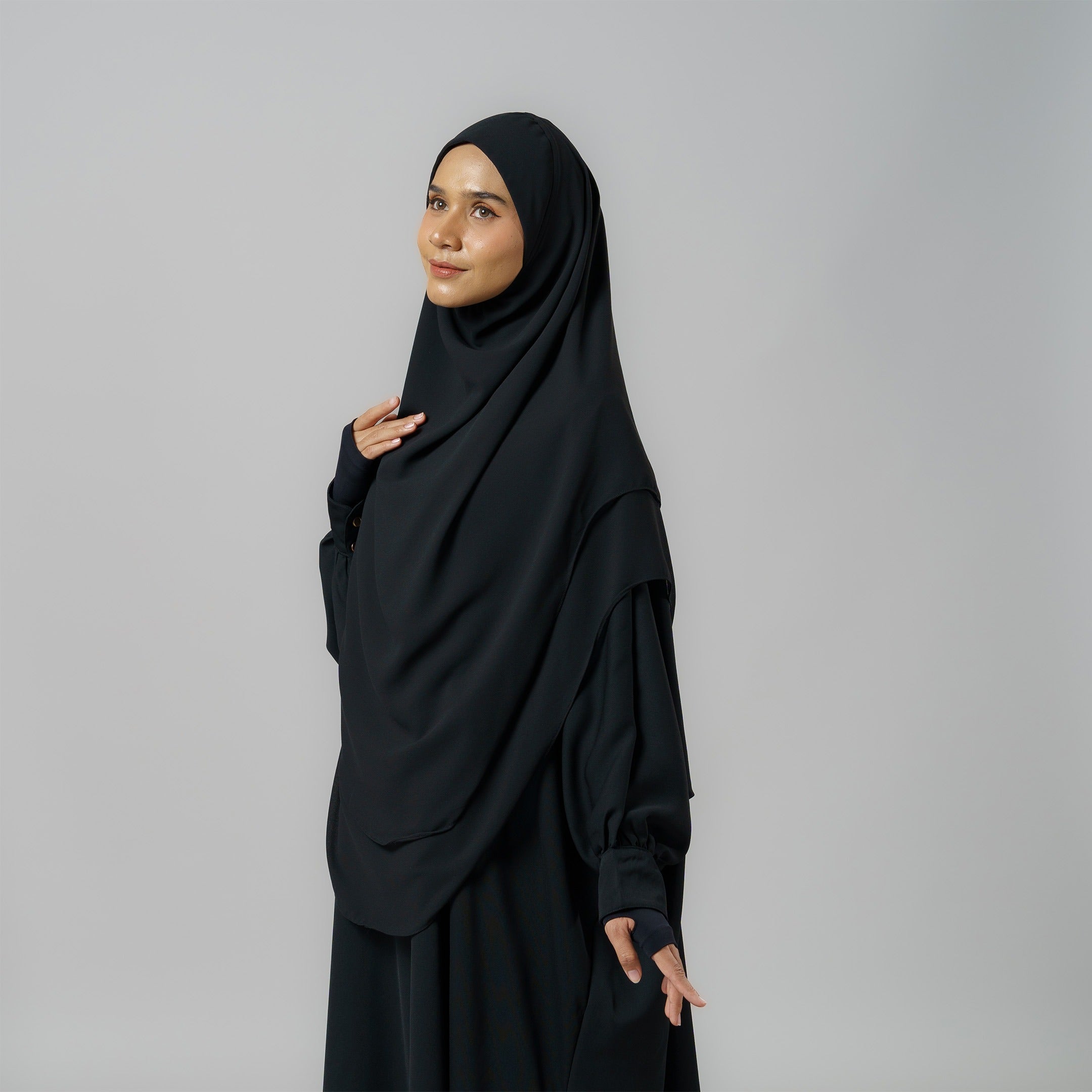 Salwa Khimar - Hijab Instant Panjang Premium
