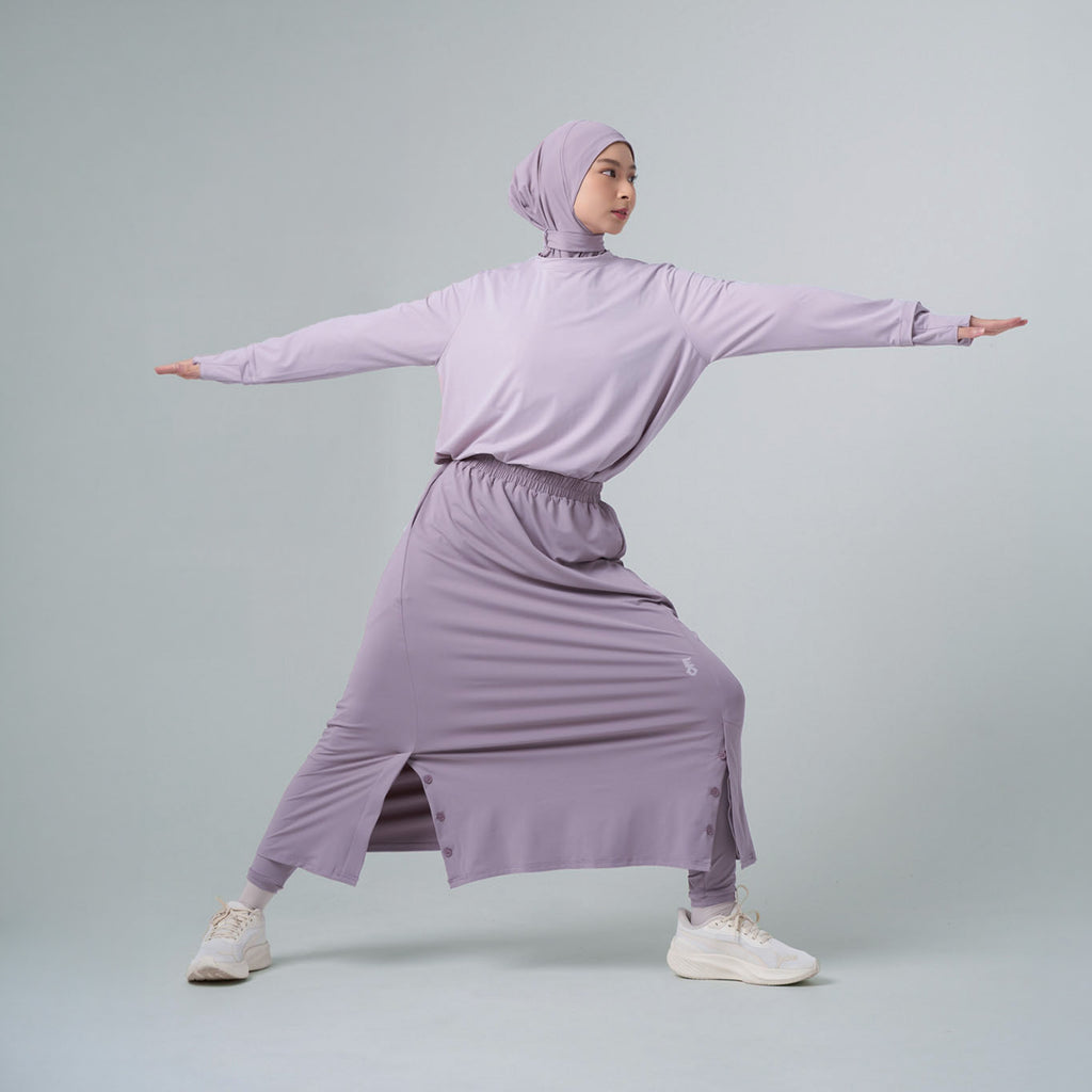 EasyOn Kaia Legging Skirt - Celana Legging Rok Olahraga