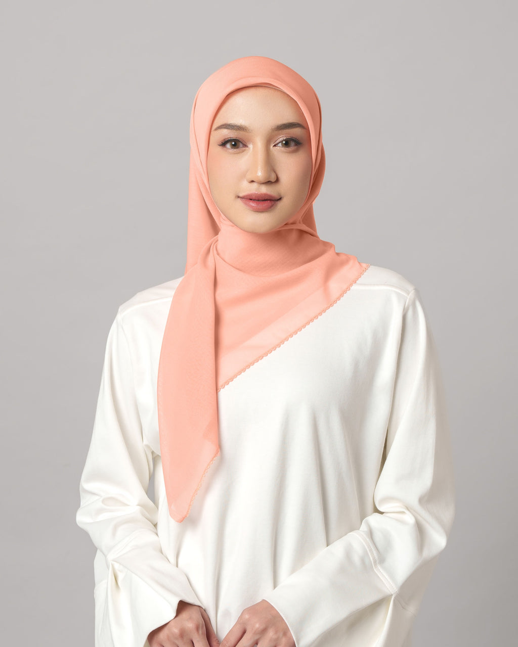Plain Nitto - Hijab Segiempat Paris Jepang Premium