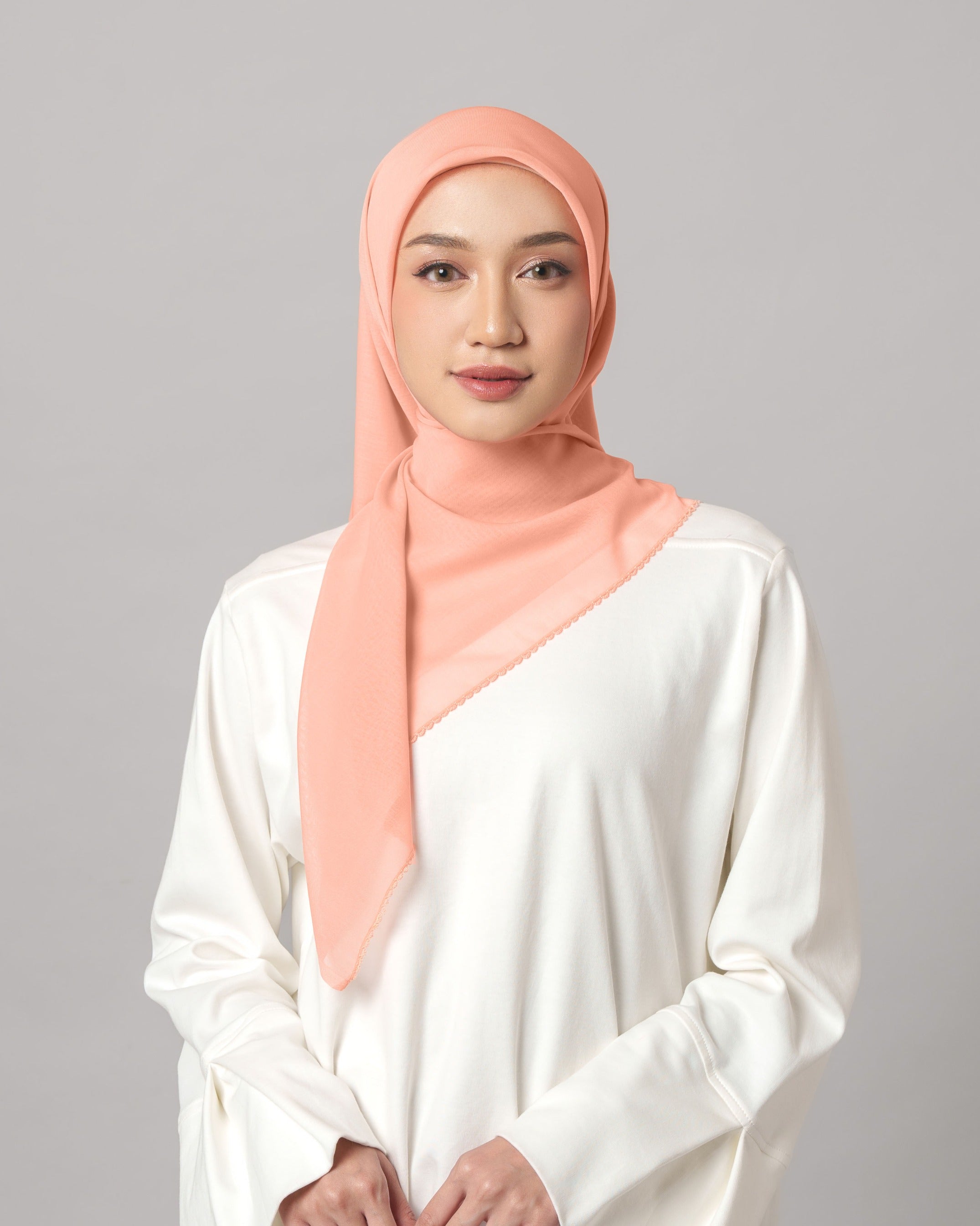 Plain Nitto - Hijab Segiempat Paris Jepang Premium