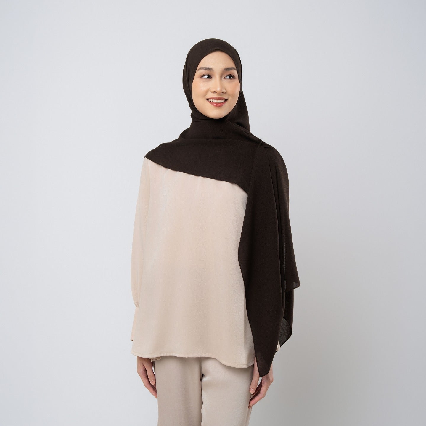 Leeny Instant Hijab - Pashmina Instant Premium