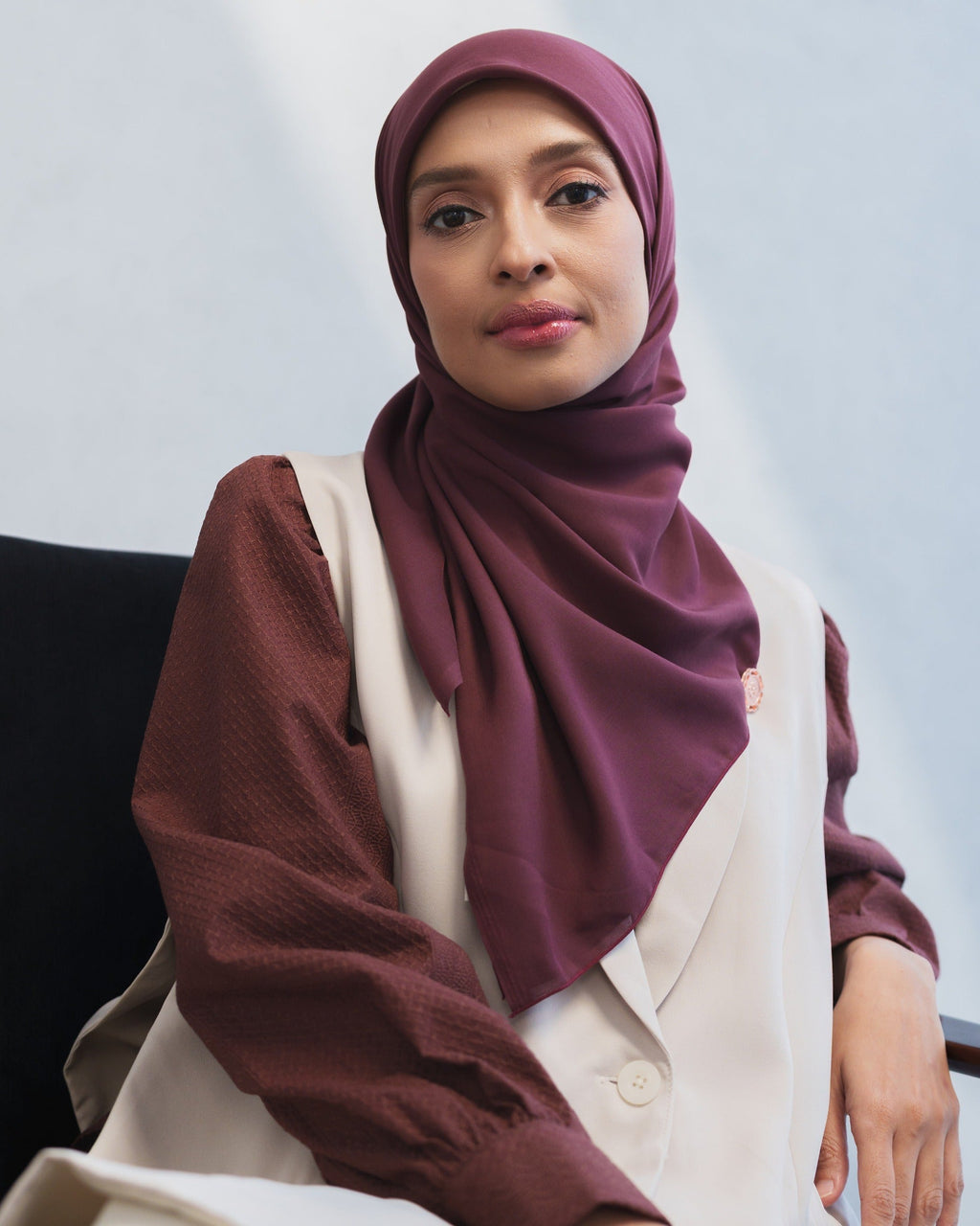 Plain Twill Warna Baru - Hijab Segiempat Paris Japan Premium
