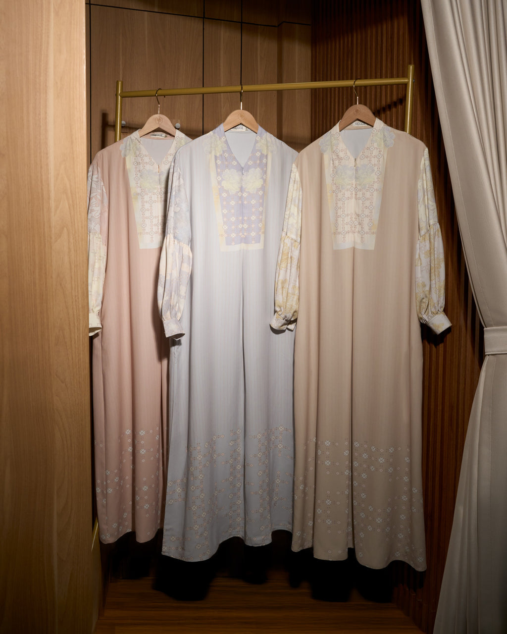 Athira Dress - Gaun Motif Bunga